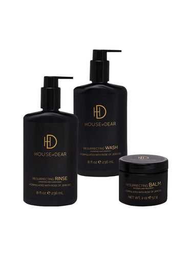 House of Dear Complete Hair Kit with Shampoo, Conditioner and Balm